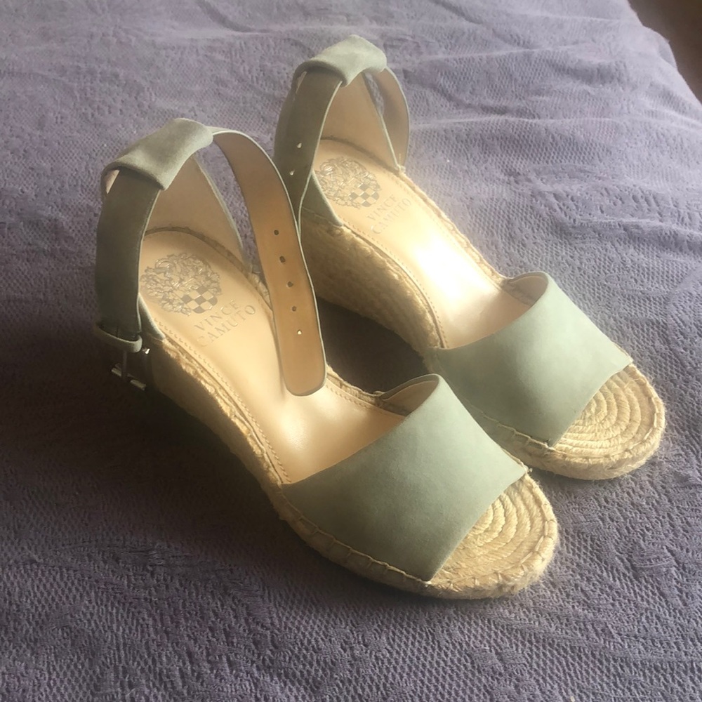 Vince Camuto espadrille wedges!
